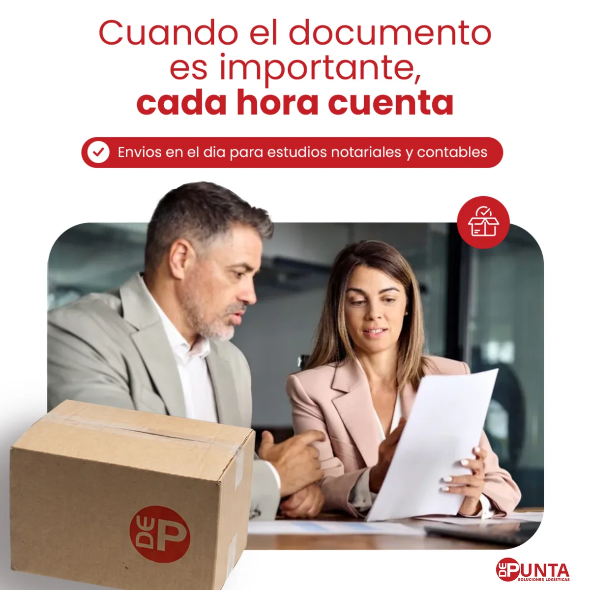 Documentos importantes para envío en el día con DePunta.