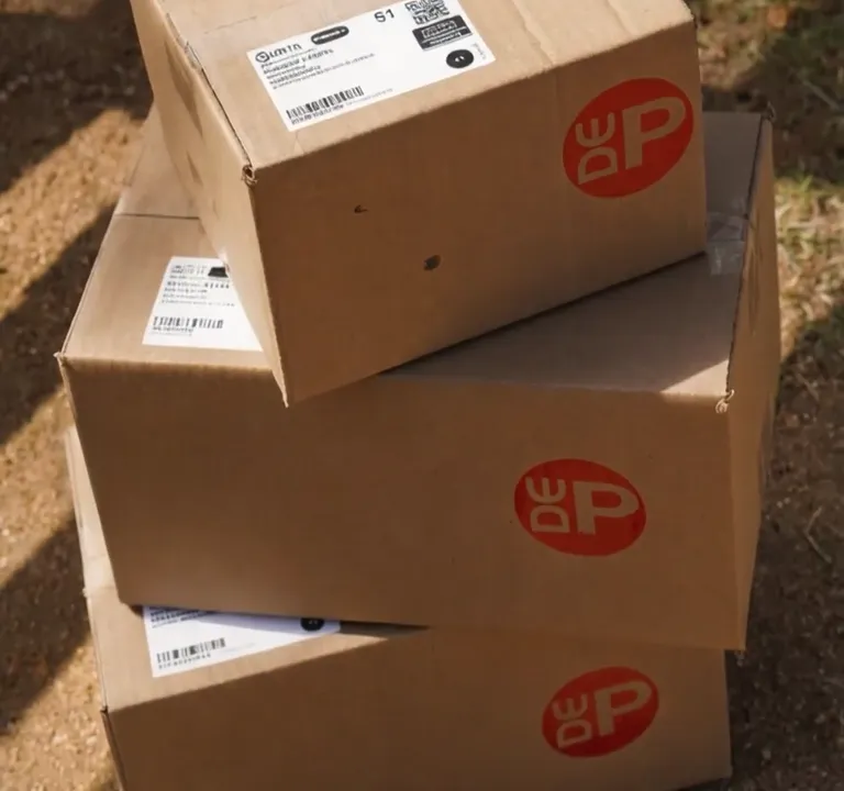Paquetes DePunta preparados para su entrega